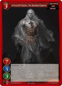 Archwraith Sutoku, the Banished Emperor - The Demonic & the Divine - Gate Ruler card