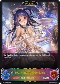 Zoe, Princess of Goldenia (Evolved) - Shadowverse: Evolve Promo Cards - Shadowverse: Evolve card