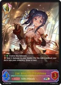 Zoe, Princess of Goldenia - Shadowverse: Evolve Promo Cards - Shadowverse: Evolve card