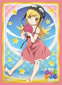 Broccoli Character Sleeve: Monogatari Series Puku Puku - Shinobu Oshino (80 pack) - Broccoli Imported Card Sleeves - Card Sleeves card