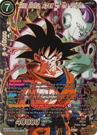Son Goku, Apex of the Origin - Legend of the Dragon Balls - Dragon Ball Super: Masters card