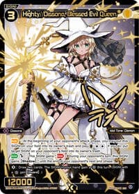 Highty//Dissona, Blessed Evil Queen (SRP) - Concord Diva - WIXOSS card