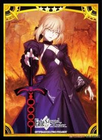Broccoli Character Sleeve: Fate/Grand Order - Saber/Arturia Pendragon (Alter) (80 pack) - Broccoli Imported Card Sleeves - Card Sleeves card