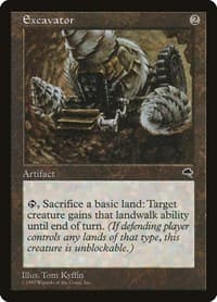 Excavator - Tempest - Magic: The Gathering card