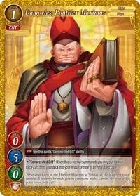 Damocles, Pontifex Maximus - The Demonic & the Divine - Gate Ruler card