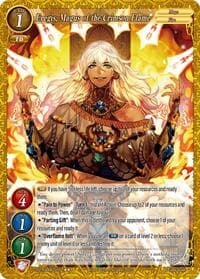 Eregis, Magus of the Crimson Flame - The Demonic & the Divine - Gate Ruler card
