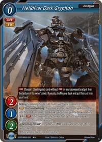 Helldiver Dark Gryphon - The Demonic & the Divine - Gate Ruler card