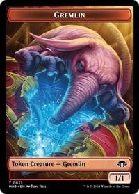 Gremlin // Energy Reserve Double-Sided Token - Modern Horizons 3 - Magic: The Gathering card