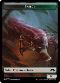 Insect Token (0027) - Modern Horizons 3 - Magic: The Gathering card