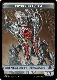 Phyrexian Golem Token - Modern Horizons 3 - Magic: The Gathering card