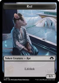 Rat Token - Modern Horizons 3 - Magic: The Gathering card