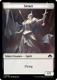 Spirit Token (0008) - Modern Horizons 3 - Magic: The Gathering card