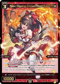 Apex//Dissona, Crimson Angel Queen - Concord Diva - WIXOSS card