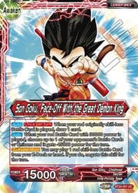 Son Goku // Son Goku Face-Off With the Great Demon King - Legend of the Dragon Balls - Dragon Ball Super: Masters card