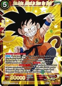 Son Goku, Attack to Save the World - Legend of the Dragon Balls - Dragon Ball Super: Masters card