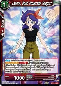 Launch, World Protection Support - Legend of the Dragon Balls - Dragon Ball Super: Masters card