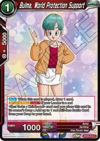 Bulma, World Protection Support - Legend of the Dragon Balls - Dragon Ball Super: Masters card