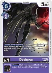 Devimon - Infernal Ascension - Digimon Card Game card