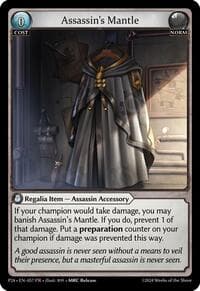 Assassin's Mantle - Promotional Cards - Grand Archive TCG card