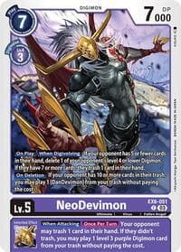 NeoDevimon - Infernal Ascension - Digimon Card Game card