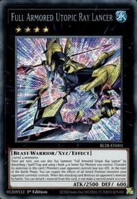 Full Armored Utopic Ray Lancer - Battles of Legend: Terminal Revenge - YuGiOh card