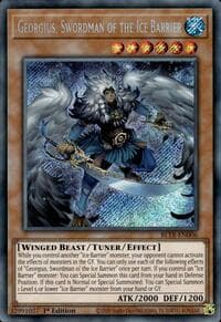 Georgius, Swordman of the Ice Barrier - Battles of Legend: Terminal Revenge - YuGiOh card