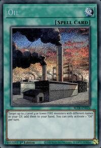 Oil - Battles of Legend: Terminal Revenge - YuGiOh card