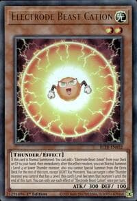 Electrode Beast Cation - Battles of Legend: Terminal Revenge - YuGiOh card