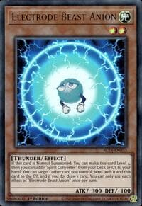 Electrode Beast Anion - Battles of Legend: Terminal Revenge - YuGiOh card