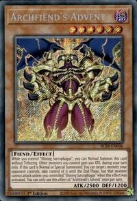 Archfiend's Advent - Battles of Legend: Terminal Revenge - YuGiOh card