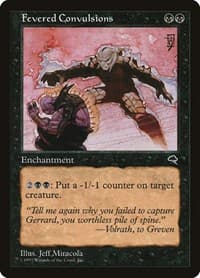 Fevered Convulsions - Tempest - Magic: The Gathering card