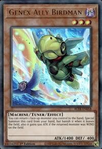 Genex Ally Birdman (Alternate Art) - Battles of Legend: Terminal Revenge - YuGiOh card