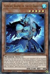 General Wayne of the Ice Barrier - Battles of Legend: Terminal Revenge - YuGiOh card