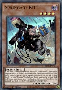 Springans Kitt - Battles of Legend: Terminal Revenge - YuGiOh card