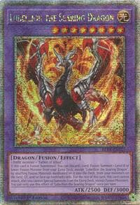Lubellion the Searing Dragon (Quarter Century Secret Rare) - Battles of Legend: Terminal Revenge - YuGiOh card