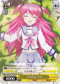 Tomboy, Yui - Angel Beats! Re:Edit - Weiss Schwarz card