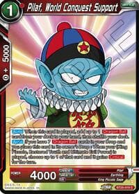 Pilaf, World Conquest Support - Legend of the Dragon Balls - Dragon Ball Super: Masters card