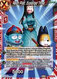 Reich Pilaf, Exploited Three - Legend of the Dragon Balls - Dragon Ball Super: Masters card