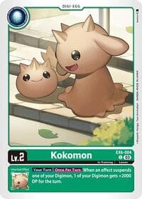 Kokomon - Infernal Ascension - Digimon Card Game card