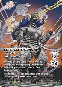 Mechagodzilla, Kiryu (Alternate Art) - Challenger Series: Godzilla - UniVersus card