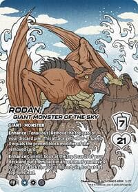 Rodan, Giant Monster of the Sky (Alternate Art) - Challenger Series: Godzilla - UniVersus card
