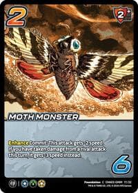 Moth Monster - Challenger Series: Godzilla - UniVersus card