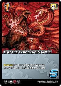 Battle For Dominance - Challenger Series: Godzilla - UniVersus card