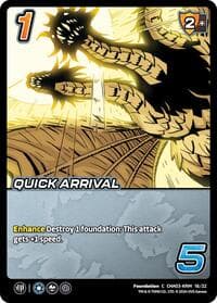 Quick Arrival - Challenger Series: Godzilla - UniVersus card