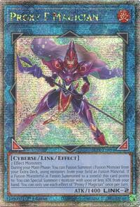Proxy F Magician (Quarter Century Secret Rare) - Battles of Legend: Terminal Revenge - YuGiOh card
