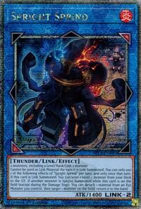 Spright Sprind (Quarter Century Secret Rare) - Battles of Legend: Terminal Revenge - YuGiOh card