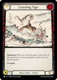 Crouching Tiger - Part the Mistveil - Flesh and Blood TCG card