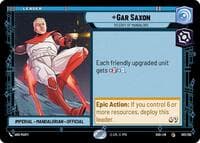 Gar Saxon - Viceroy of Mandalore - Shadows of the Galaxy - Star Wars: Unlimited card