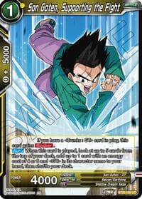 Son Goten, Supporting the Fight - Legend of the Dragon Balls - Dragon Ball Super: Masters card