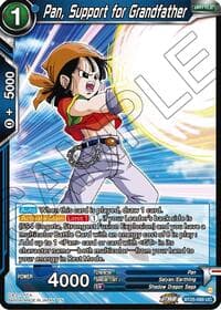 Pan, Support for Grandfather - Legend of the Dragon Balls - Dragon Ball Super: Masters card